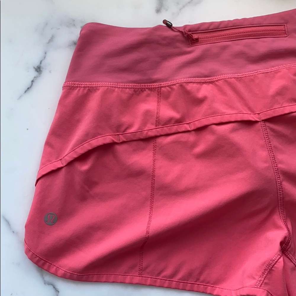 Lululemon pink shorts
